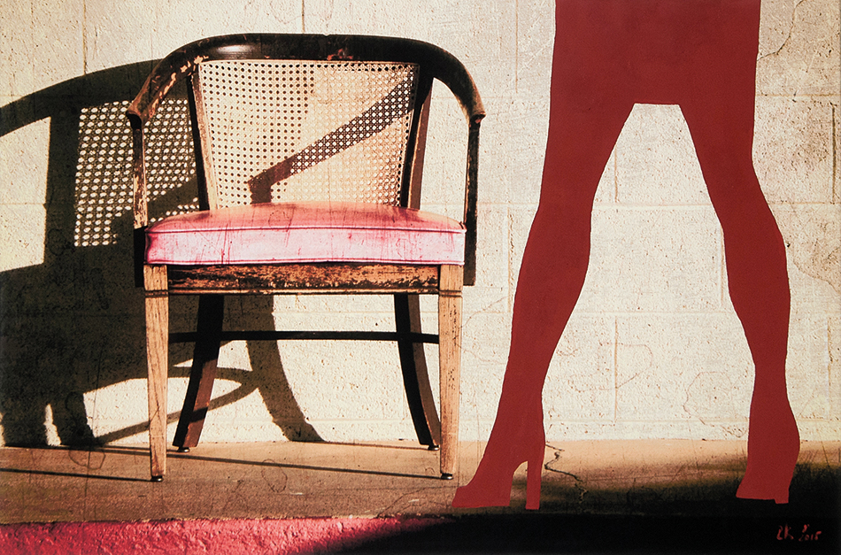 Red Chair - Fotokunst Kunstfotografie Ruth Kasper Stuttgart Karlsruhe Pforzheim